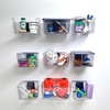 image:imageiDesign Medium Wallspace Storage Bin and Bracket  WallMounted Storage Bin  Clear  Made in USA