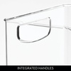 image:imageiDesign Nesting Pantry Bin for Kitchen Cabinet Countertop Fridge and Freezer  ClearPack of 4