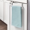 image:imageiDesign Orbinni Steel Over the Door Organizer Rose Gold  Valet Storage Hook For Bedroom Closet Bathroom 4 x 83 x 11Brushed