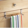 image:imageiDesign Orbinni Steel Over the Door Organizer Rose Gold  Valet Storage Hook For Bedroom Closet Bathroom 4 x 83 x 11Brushed Ss