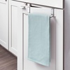 image:imageiDesign Orbinni Steel Over the Door Organizer Rose Gold  Valet Storage Hook For Bedroom Closet Bathroom 4 x 83 x 11Polished