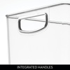 image:imageiDesign Pantry Bin with Handles Clear  Kitchen Storage For Cabinets For Pantry For FridgePack of 1