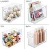 image:imageiDesign Pantry Bin with Handles Clear  Storage for Cabinets Fridge or Freezer Made in USAExtra Large