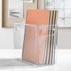 image:imageiDesign Pantry Bin with Handles Clear  Storage for Cabinets Fridge or Freezer Made in USAExtra Large
