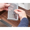 image:imageiDesign Plastic Adjustable Deep Drawer Divider Kitchen Dresser Desk Bathroom and More The Linus Collection  Set of 2 Expandable 1325  2075 Clear  Expandable 1325x410x125 ClearPack of 1