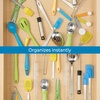 image:imageiDesign Plastic Adjustable Deep Drawer Divider Kitchen Dresser Desk Bathroom and More The Linus Collection  Set of 2 Expandable 1325  2075 Clear  Expandable 1325x410x125 ClearPack of 1