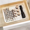 image:imageiDesign Plastic Divided Battery Organizer Insert Coconut  76 x 111 x 1Divided Battery Organizer