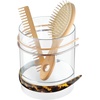 image:imageiDesign Plastic Headband and Accessory Holder Set of 2 Clear  For Bathroom Countertop or VanityPack of 1