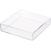 image:imageiDesign Plastic Makeup Drawer Organizer Tray Set of 2 Clear  Vanity Organizer Desk Drawer OrganizerPack of 1