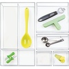 image:imageiDesign Plastic Makeup Drawer Organizer Tray Set of 2 Clear  Vanity Organizer Desk Drawer OrganizerPack of 1