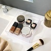 image:imageiDesign Plastic Makeup Drawer Organizer Tray Set of 2 Clear  Vanity Organizer Desk Drawer OrganizerPack of 2