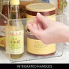 image:imageiDesign Plastic Pantry Storage Bin ClearKitchen Storage Box Pack of 4