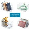 image:imageiDesign Plastic Pantry Storage Bin ClearKitchen Storage Box Pack of 4