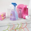 image:imageiDesign Plastic Pantry Storage Organizer Bin 6 x 6 x 6  Easy Grip Handles Kitchen Storage Freezer and Fridge Organizer ClearPack of 4