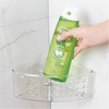 image:imageiDesign Plastic Suction Cup Corner Shower Basket Clear  Bathroom Storage Made in USAPack of 1
