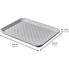 image:imageiDesign Plastic Under Sink Mat Tray for Kitchen Cabinet Bathroom Entryways Office Mudroom College Dorm Set of 2 17 X 13 X 2 Black  For Kitchen Cabinet Bathroom Entryways Office MudroomGray