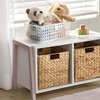 image:imageiDesign Portable Shower Caddy Basket with Handle  ClearFrost For Dorm or Bathroom Made in USAClear Frost