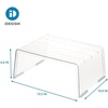 image:imageiDesign Recycled Plastic Deep Laundry Room Organization Detergent Riser  56 x 43 x 23 Clear BinDeep Riser