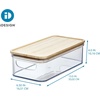 image:imageiDesign Recycled Plastic Dividers 3 Pack The Rosanna Pansino Collection  58 Clear DividersBin