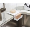 image:imageiDesign Recycled Plastic Double Suction Sink Caddy White