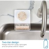 image:imageiDesign Recycled Plastic Double Suction Sink Caddy White
