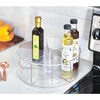 image:imageiDesign Recycled Plastic Lazy Susan Turntable Organizer Pantry Bathroom General Storage and More The Linus Collection 115 Clear  Recycled Plastic Pantry Organizer Bathroom Storage General Storage115 Inch