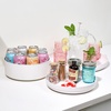 image:imageiDesign Recycled Plastic Lazy Susan Turntable Organizer The Rosanna Pansino Collection  1003 L x 1003 W x 173 H Coconut10 Inch Pack of 2