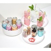 image:imageiDesign Recycled Plastic Lazy Susan Turntable Organizer The Rosanna Pansino Collection  1003 L x 1003 W x 173 H Coconut15 Inch
