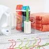 image:imageiDesign Slim Clear Plastic Storage Bin Tall Narrow 4Pack  Organizer for Kitchen Fridge PantryPack of 4