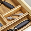 image:imageiDesign Small Acacia Wood Drawer Organizer Bin Natural  Kitchen and Pantry6 x 3 x 2