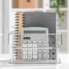 image:imageiDesign Small Clear Shower Caddy with Handle  Portable Shower Organizer For Dorm or BathroomClear