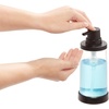 image:imageiDesign Soap Dispenser Pump  33 x 33 x 77 Clear amp Black