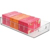 image:imageiDesign Stackable Clear Plastic Extra Long Pantry Organizers  Cabinet Storage Bins For KitchenPack of 1