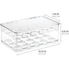 image:imageiDesign Stackable Coffee Pod Holder for KCup Pods Clear  29 KCup CapacityPack of 1