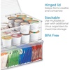 image:imageiDesign Stackable Coffee Pod Holder for KCup Pods Clear  29 KCup CapacityPack of 1