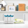 image:imageiDesign Stackable OpenFront Storage Bins Set of 3 Clear  Kitchen and Pantry OrganizationPack of 1