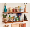 image:imageiDesign Stackable Pantry Bins with Handles 4 Different Sizes 5 Pack Clear Made in USASet of 8