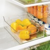 image:imageiDesign Stackable Storage Bin with Handles Clear  For Pantry or Fridge Made in USA14 x 10 x 5