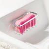 image:imageiDesign Stainless Steel Suction Sponge Holder 2Pack Polished  Kitchen Sink Caddy OrganizerPolished