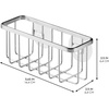 image:imageiDesign Stainless Steel Suction Sponge Holder 2Pack Polished  Kitchen Sink Caddy OrganizerPolished