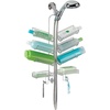 image:imageiDesign Steel Hanging Shower Caddy The Verona Collection  25 x 14 x 4 SilverSilver