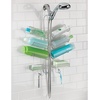 image:imageiDesign Steel Hanging Shower Caddy The Verona Collection  25 x 14 x 4 SilverSilver