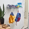image:imageiDesign Storage Shelf The Wallspace Collection Clear Wall Mount Storage Bin
