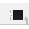 image:imageiDesign The Sarah Tanno Collection HeatResistant Silicone Mat for Cosmetic Drawer Organizers BlackLarge