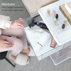 image:imageiDesign The Sarah Tanno Collection HeatResistant Silicone Mat for Cosmetic Drawer Organizers White