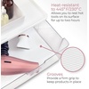 image:imageiDesign The Sarah Tanno Collection HeatResistant Silicone Mat for Cosmetic Drawer Organizers White