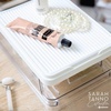 image:imageiDesign The Sarah Tanno Collection HeatResistant Silicone Mat for Cosmetic Drawer Organizers WhiteMedium Pack of 2