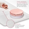 image:imageiDesign The Sarah Tanno Collection HeatResistant Silicone Mat for Cosmetic Drawer Organizers WhiteMedium Pack of 2