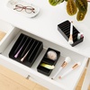 image:imageiDesign The Sarah Tanno Collection Silicone Makeup Palette Holder and Cosmetic Organizer BlackBrush Organizer