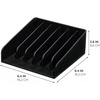 image:imageiDesign The Sarah Tanno Collection Silicone Makeup Palette Holder and Cosmetic Organizer BlackOpen End